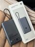 小米（MI）【3C认证】小米自带线充电宝 20000 22.5W 深灰可上飞机/火车多彩便携   iPhone安卓可用 实拍图