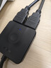 绿联HDMI2.0双向切换器二进一出4K60Hz高清1分2一拖二 笔记本电脑扩展接显示器分屏电视投屏投影70607 实拍图