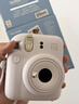富士（FUJIFILM）instax 拍立得mini12 升级款 mini13一次成像相机 mini11/41三寸相纸 生日礼物 送礼奖品 女生礼物 Mini12 茉莉白【用户优选】 官方标配【不含相 实拍图