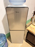 美的（Midea）饮水机家用上置式桶装水钢化玻璃立式双开门办公室加热饮水器桶装饮水宿舍办公室  YR1518S-X  实拍图