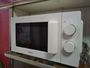 海尔（Haier）快捷微波炉家用小型 360°转盘加热 旋钮操控 易洁内胆 白色HW-M20J1W 实拍图