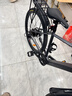 永久锂电池助力电动自行车禧玛诺变速超长续航山地车男女士双碟刹单车 F58摩天灰【助力续航约20-30KM】线碟 27.5英寸 实拍图