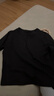 优衣库女装罗纹亨利领T恤/长袖修身短款内搭打底479591 487908 487908/09黑色 2XL 实拍图