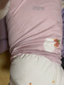 罗莱儿童枕头 母婴A类可水洗防螨纤维枕 儿童学生宿舍枕芯 3-6岁 35*55cm 实拍图