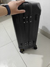 双星（doublestar）行李箱拉杆箱男次日达可登机箱大容量学生铝框密码箱旅行箱皮箱子 尊贵黑【加厚铝框可坐可踩】 22英寸  短途出行出差-加厚箱体 实拍图