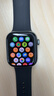 Apple/苹果 【女神节】Watch S11 智能手表GPS款42毫米深空灰色铝金属表壳黑色运动型表带S/M 实拍图