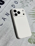 品胜【相机按键全包】适用iPhone17Pro手机壳苹果17Pro保护套亲肤柔性液态男女款超薄全包软壳保护套白 实拍图
