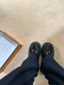 铂呐苓英伦风厚底小皮鞋女2026春季新款日系jk制服单鞋乐福鞋黑色工作鞋 英伦风单鞋【亮面】 37 实拍图