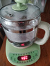 小熊（Bear）养生壶烧水壶恒温煮茶壶多档保温烧水炖煮壶一体多功能电热水壶花茶壶办公室玻璃烧水养生壶0胶水 YSH-B18T1【配实用滤网+蛋架】 1.5L 绿色 实拍图