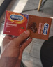 杜蕾斯（durex）避孕套 安全套 甜诱草莓2只装 情趣果味 成人计生用品 套套 实拍图