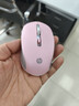 惠普（HP）S1000 Plus 无线鼠标 办公鼠标 家用/商务办公/笔记本/台式机USB接口即插即用 鼠标无线粉色 实拍图