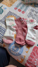 浪莎儿童袜子女童春秋四季中筒棉袜舒适透气学生袜可爱中大童耐穿袜子 实拍图