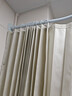 卡贝（cobbe）浴帘弧形浴帘杆浴室防水隔断帘卫生间洗澡遮挡帘折叠浴帘-A 实拍图
