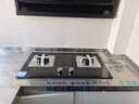海尔（Haier）燃气灶天然气 嵌入式台嵌两用双灶 煤气灶双灶政府补贴15% 5.2kw猛火64%高热效 燃气灶BE6可调节 实拍图