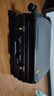 双星（doublestar）行李箱拉杆箱男次日达可登机箱大容量学生铝框密码箱旅行箱皮箱子 尊贵黑【加厚铝框可坐可踩】 22英寸  短途出行出差-加厚箱体 实拍图