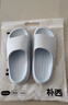 朴西新款EVA踩屎感厚底拖鞋女士居家室内情侣拖鞋男 净水色 37-38 实拍图