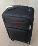 卡帝乐鳄鱼（CARTELO）布箱拉杆箱牛津布行李箱防刮抗压轻音万向轮可扩容防泼水大容量箱 黑色防泼水防刮升级款 24英寸 实拍图