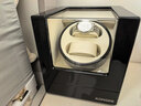 柯士尼瑞士品牌防磁摇表器自动手表盒上链旋转晃表器转表器送礼生日礼物 2+0黑色高光漆+米黄皮 实拍图