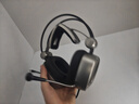 西伯利亚S21 游戏耳机头戴式 有线USB7.1声道电脑电竞赛事级专用耳麦 无畏契约吃鸡FPS听声辨位 可视化线控 S21DCPRO 铁灰【边玩边充】Typec 实拍图