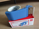 得力(deli)全金属封箱器打包器胶带底座 适用胶带宽度60mm内胶带切割机 824蓝 实拍图