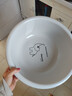 本迪大号加厚洗脸盆36cm三只装洗脸盆洗菜盆洗脚盆学生塑料盆泡脚盆 实拍图