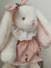 威尔通（WELTSTON）兔子玩偶毛绒玩具娃娃玩偶公仔摆件女生女童小姑娘生日礼物 实拍图