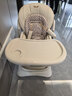 karmababy卡曼宝宝餐椅可折叠多功能婴儿餐椅可坐可躺0-6岁儿童成长餐椅 【212免安装】香槟金pro+抑菌空气棉垫 实拍图