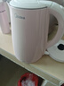 美的（Midea）电热水壶烧水壶养生双层防烫0涂层 食品级304不锈钢1500W快速沸腾1.7L大容量泡茶 HJ1705 实拍图