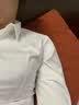 猫人长袖衬衫女白色职业2026春秋季通勤正装职业工作服白衬衣白色35 实拍图