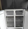 奥马（Homa）431升十字对开门电冰箱60cm以下超薄零嵌入式一级变频节能风冷无霜四开门双开门431WDK/B国家补贴 实拍图