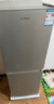 新飞（Frestec）小冰箱 冰箱小型双开门 迷你双门家用宿舍租房冷藏冷冻电冰箱节能省电 108L银【行业爆款+一级能效】 实拍图