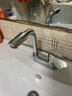 名爵（MEJUE）双孔面盆水龙头浴室洗脸盆冷热旋转洗脸池水龙头Z-012592 实拍图