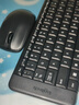 罗技（Logitech）MK220 键鼠套装 无线键鼠套装 办公键鼠套装  多媒体键鼠套装 带无线2.4G接收器 黑色 实拍图