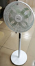 美的（Midea）【幸运草安睡1S】一级能效直流变频声控电风扇家用遥控卧室静音落地扇台式桌面抗菌大风力转页扇 实拍图