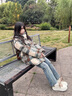 CAMILA KSENIA小白鞋子女士2026年新款夏季踩屎感增高软底防滑运动百搭休闲鞋板 卡其色 38 实拍图