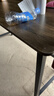 舒客艺家 电脑桌台式小户型小桌子家用学习桌写字办公书桌电竞长条桌子 灰纹黑架单桌140*60*74 加固电脑桌 实拍图