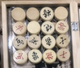 得力（deli）天然原木中国象棋便携式桌游大号儿童益智原木棋子便携装开学礼物 实拍图