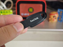 闪迪（SanDisk）64GB USB3.2 U盘 CZ550黑色 读速100MB/s 安全加密 数据恢复 学习办公电脑车载 高速大容量优盘 实拍图