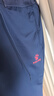 卡尔美（KELME）运动裤男春秋新款足球收腿裤透气修身弹力训练长裤 深蓝浅黄 2XL 实拍图