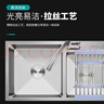 名爵（MEJUE）厨房水槽不锈钢龙头手工加厚水槽洗碗池大容量双槽洗菜盆Z-02460 实拍图