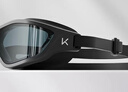 匹克泳镜 防水防雾高清游泳眼镜近视男女成人时尚框游泳镜平光 黑色 实拍图