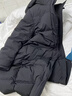 优衣库女装高级保暖羽绒长大衣/外套夹克481014 09 黑色 L /160/88A 实拍图