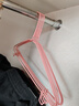衣架成人加粗防滑加厚学生宿舍无痕挂衣架家用衣服晾衣架撑子衣挂 40cm平肩带钩（四季款） 5支装（颜色随机） 实拍图