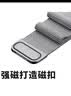KMaxAI适用Apple Watch S12/11米兰尼斯表带 苹果手表SE3不锈钢磁吸手表带iwatch s10金属编织表链 银色 实拍图