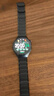 竞技者适于华为手表watch4/Pro表带watch3pro/GT5/GT4/GT3/GT6磁吸钛金属不锈钢手表带男款高级46/48 黑色-磁吸链式22mm接口 实拍图