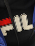 FILA 斐乐情侣款男女连帽卫衣冬季新款休闲宽松加绒保暖长袖上衣 【常规款】正黑色-BK XS 160/84A/XS 实拍图