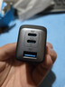 ANKER安克65W充电器氮化镓type-c快充pd45W适用苹果17iPhone16/15三星手机iPad笔记本电脑usb插头 黑 实拍图
