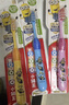 狮王（Lion）小狮王儿童抗菌牙刷2-3-6岁细软毛乳牙期牙刷清洁牙刷*3 黄黄绿 实拍图