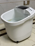 飞利浦（PHILIPS）泡脚桶躺泡免洗电动按摩足浴盆UV杀菌小白桶智能恒温加热软胶泡脚盆3222F 三八节礼物实用礼物 实拍图