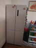 美的（Midea）540十字四开门对门变频一级双系统双循环大容量风冷无霜智能白色制冰冰箱国家补贴 MR-540WSPZE 实拍图